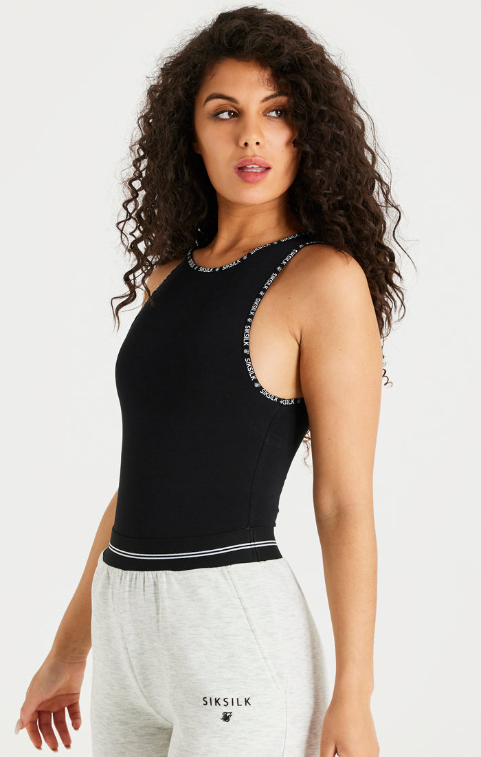 Black Core Tape Bodysuit (1)