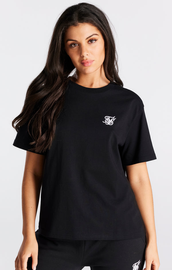 Black Essential Boyfriend T-Shirt