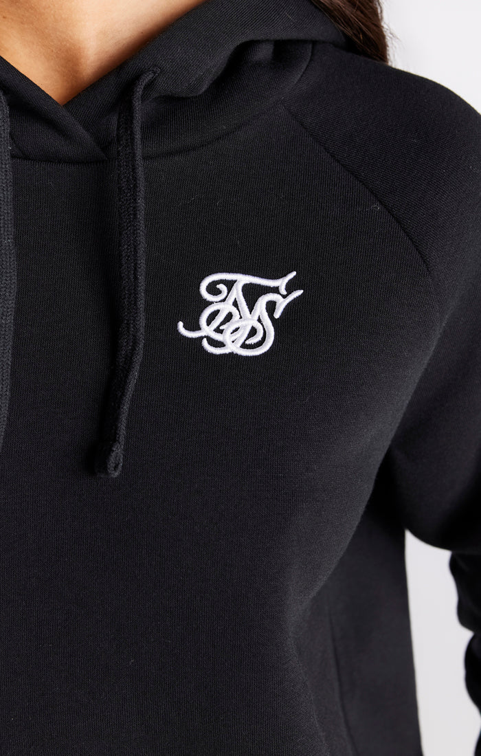 Black Essential Overhead Hoodie (1)