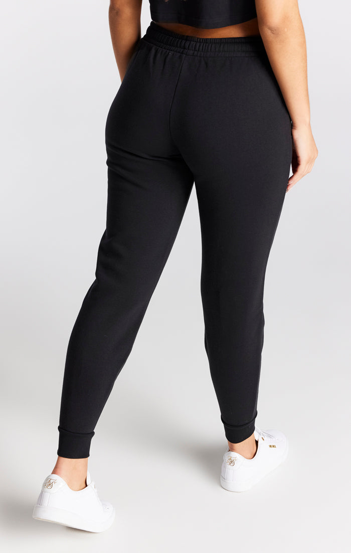 Black Essential Cuffed Jogger (1)