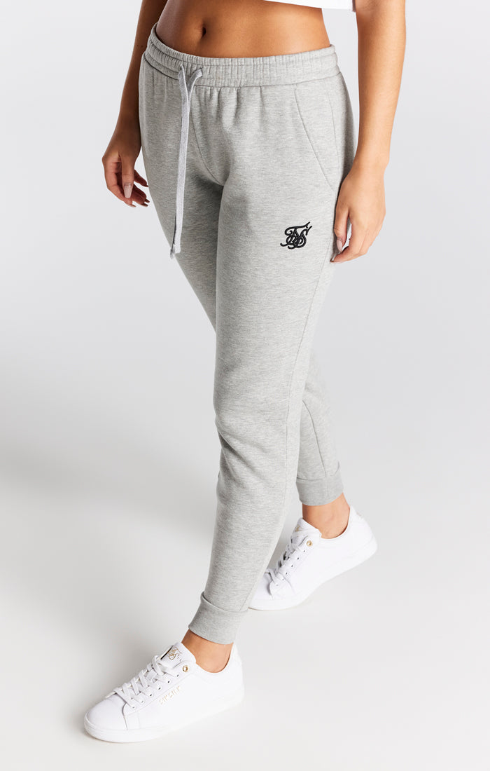 Grey Marl Essential Cuffed Jogger