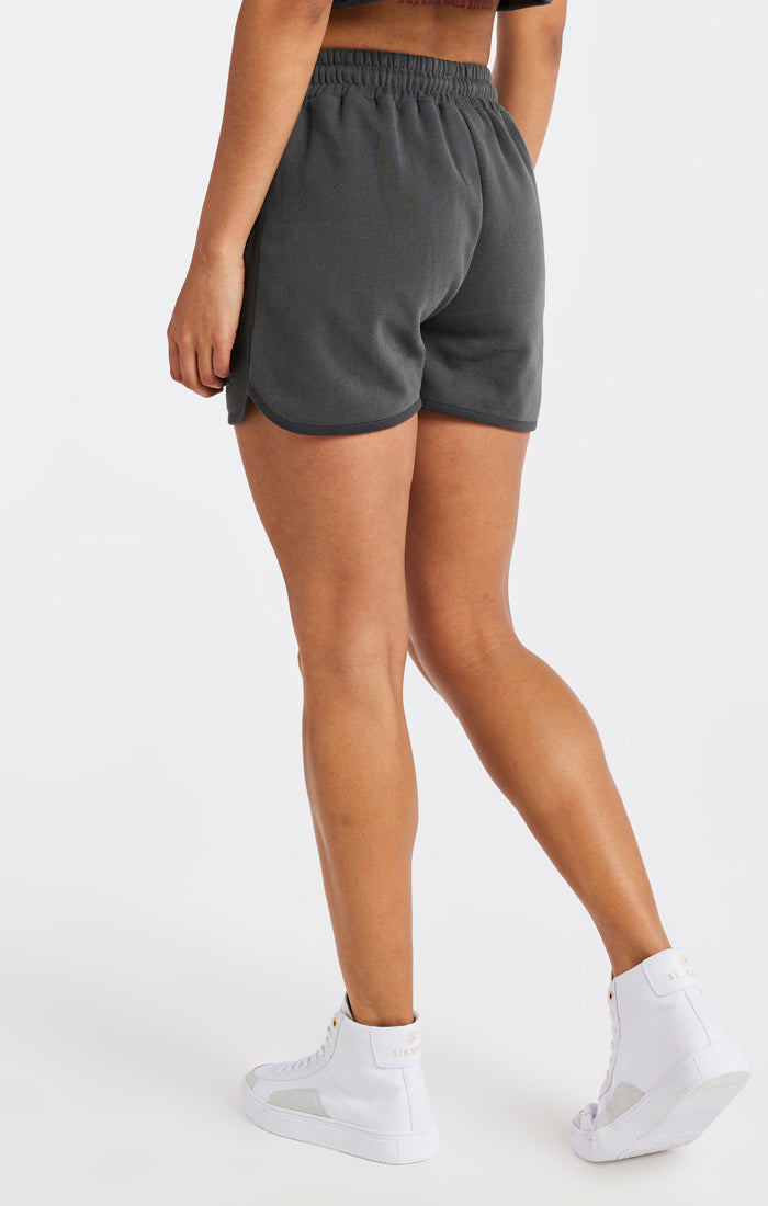 Load image into Gallery viewer, SikSilk Varsity Runner Shorts  - Washed Grey (2)