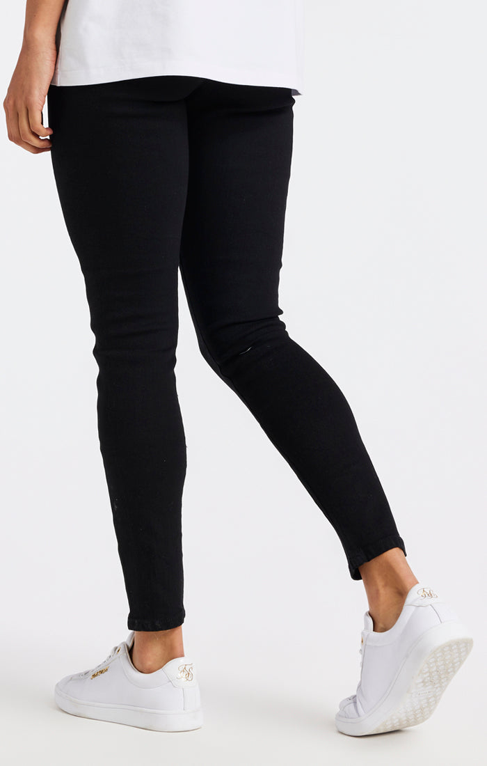 Load image into Gallery viewer, Black Essential Skinny Denim Jean (1)
