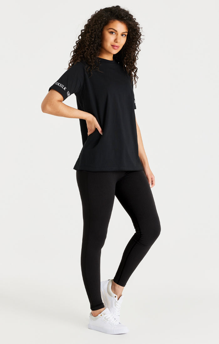Black Oversize T-Shirt (2)