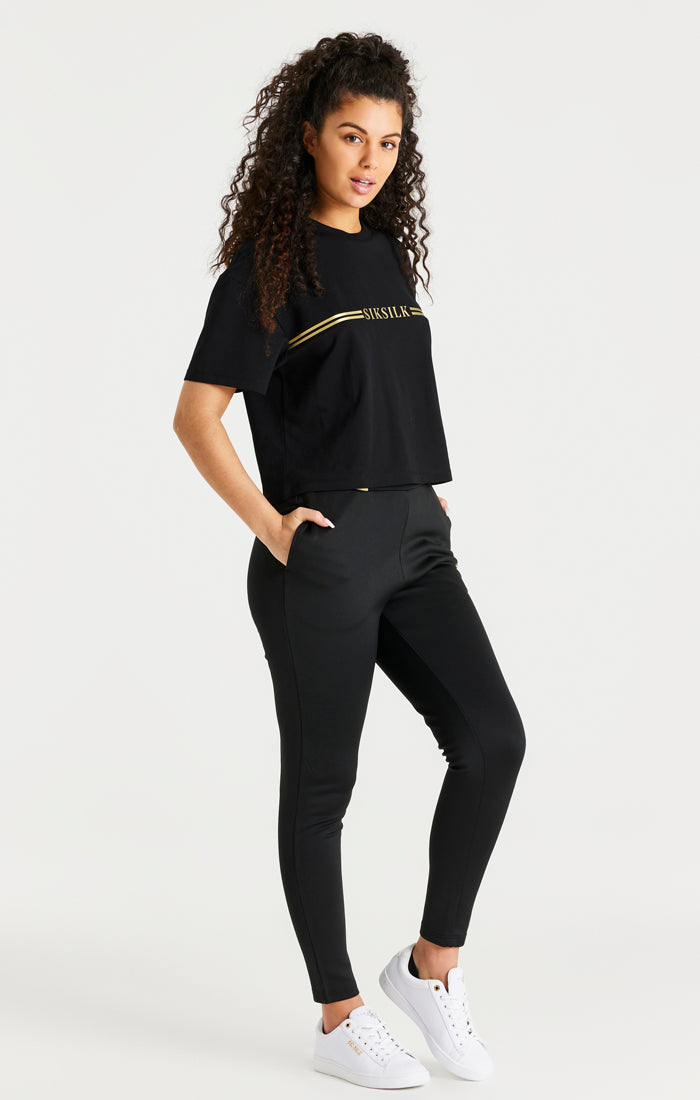 Load image into Gallery viewer, Black Track Pant (4)