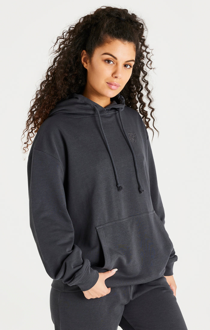 Black Washed Oversized Hoodie (1)