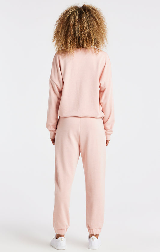 Pink Marl Oversize Sweat