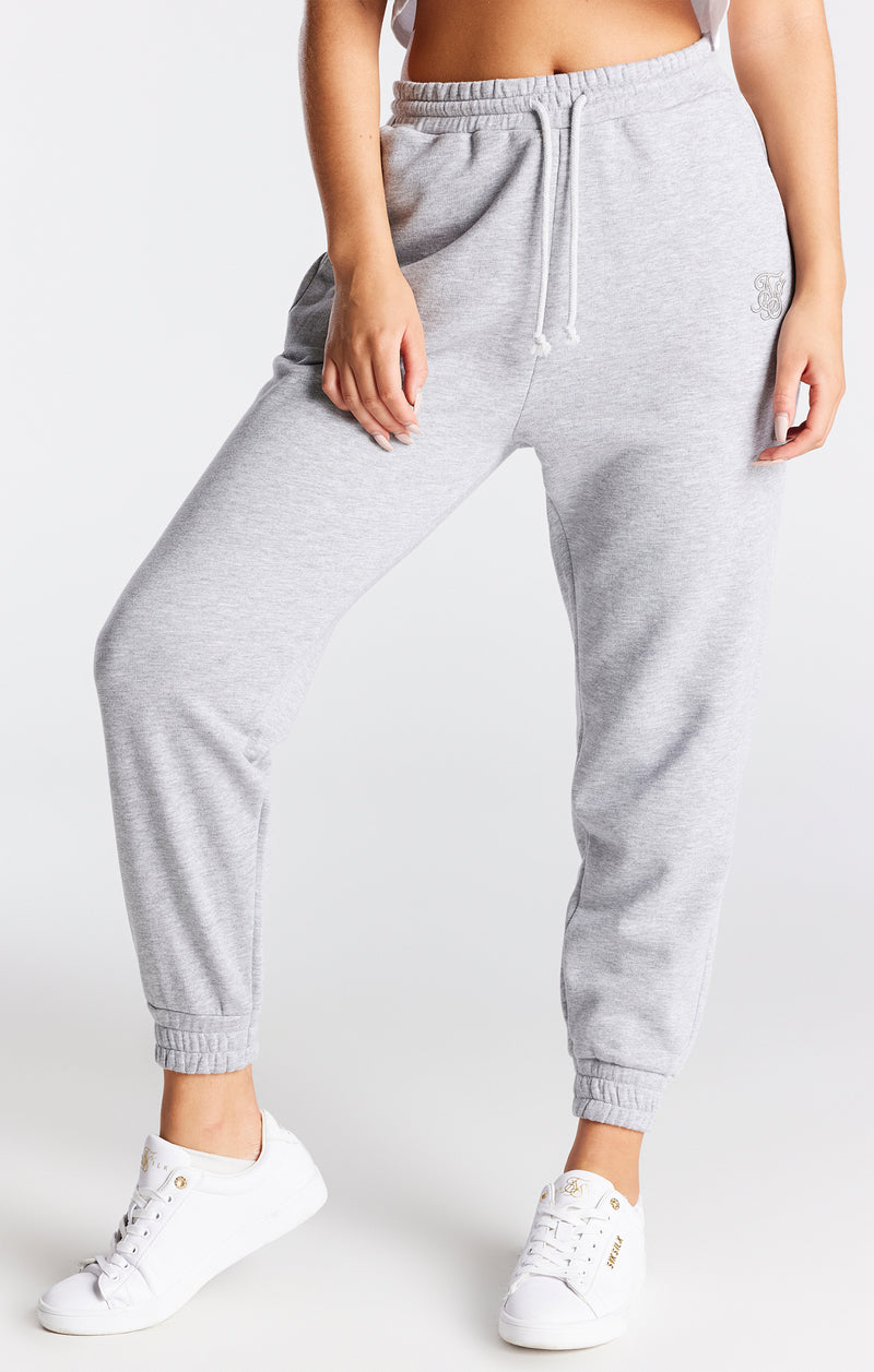 Grey Marl Oversize Jogger (1)