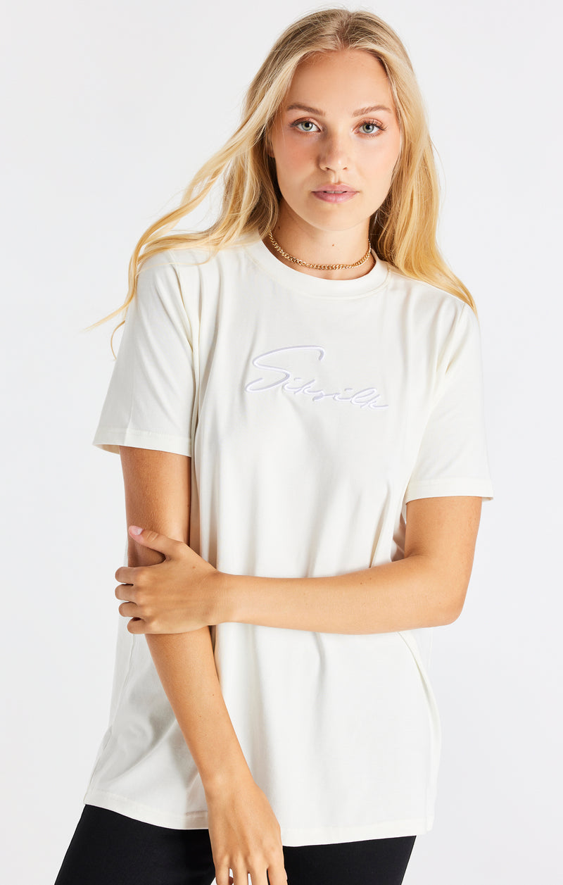Ecru Boyfriend T-Shirt