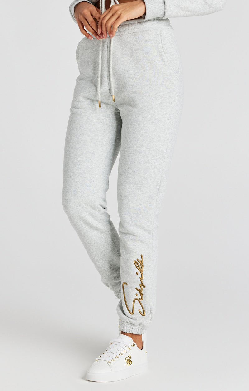 Grey Marl Signature Joggers