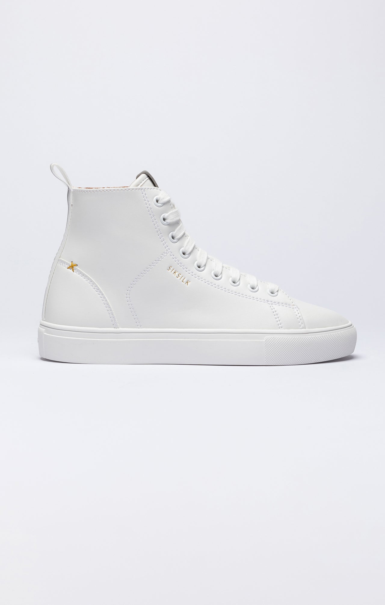White Classic High-Top Trainer