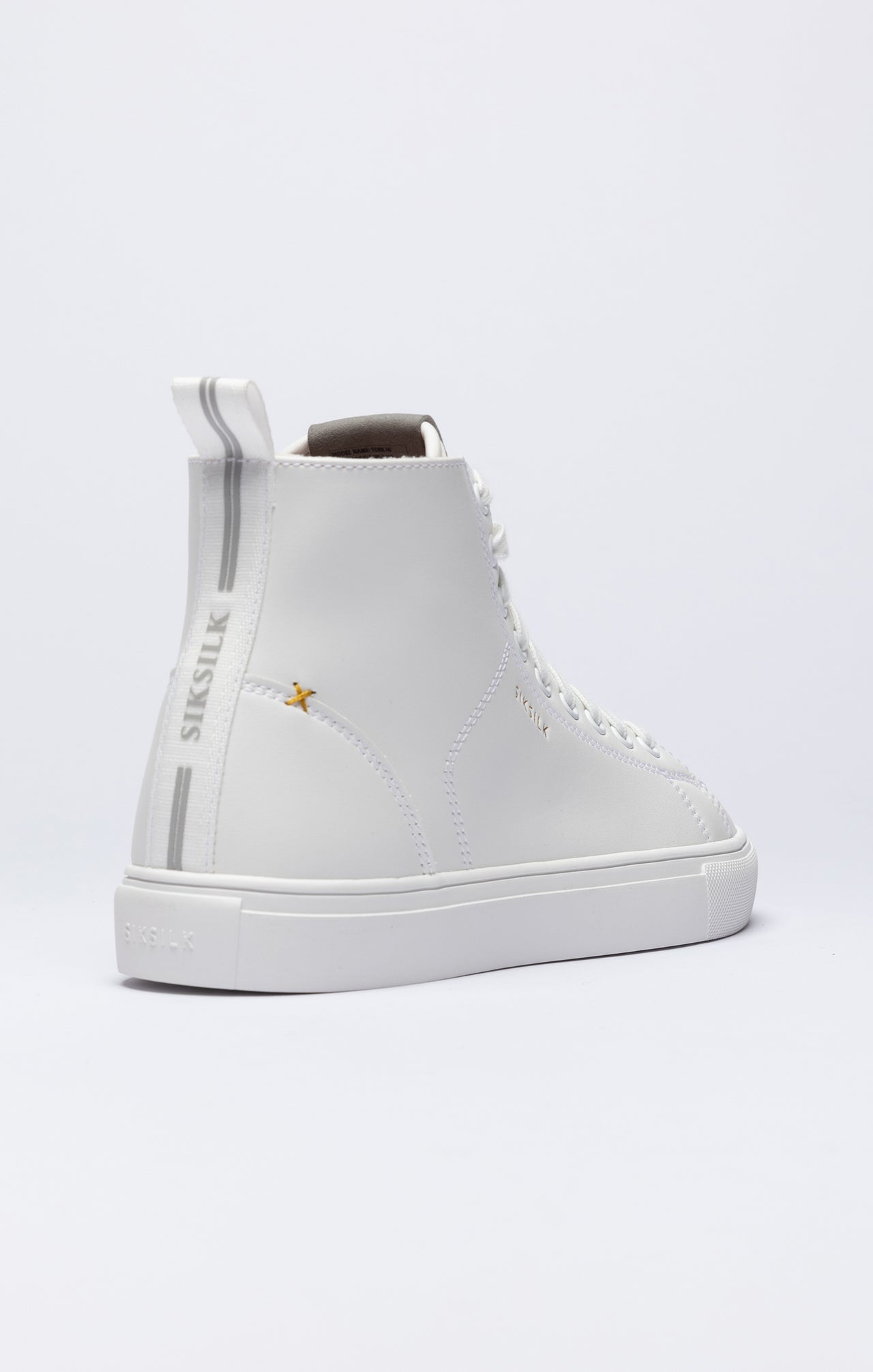 White Classic High-Top Trainer (1)