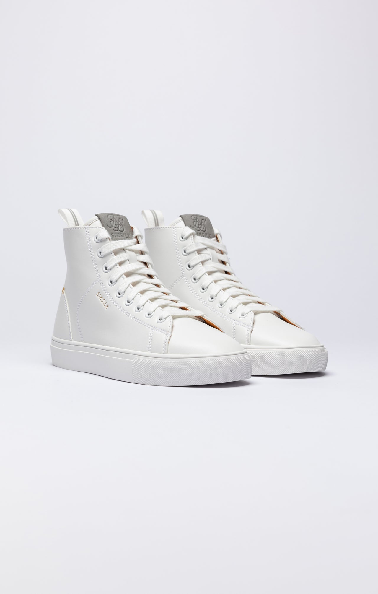 White Classic High-Top Trainer (3)
