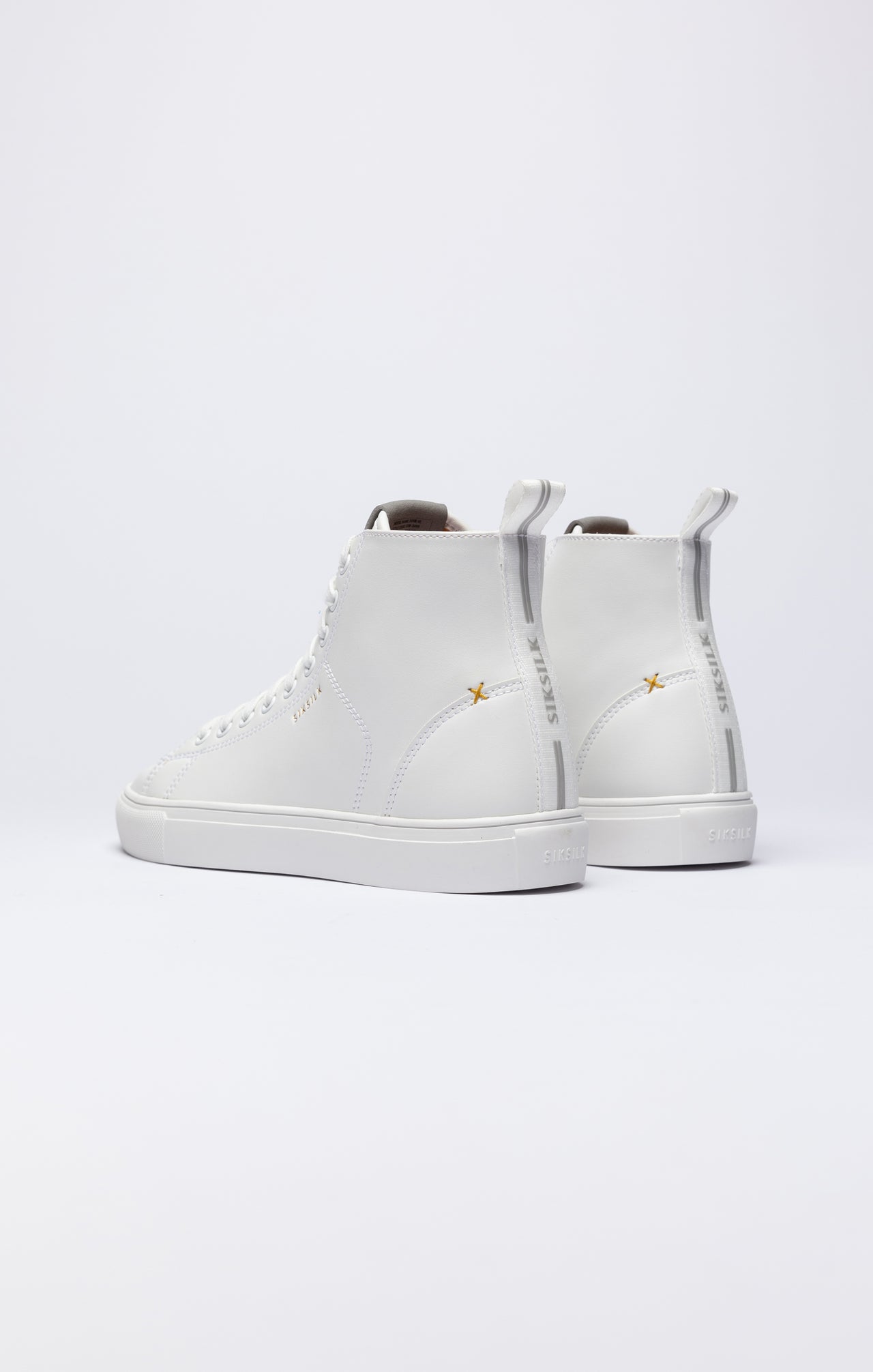 White Classic High-Top Trainer (4)