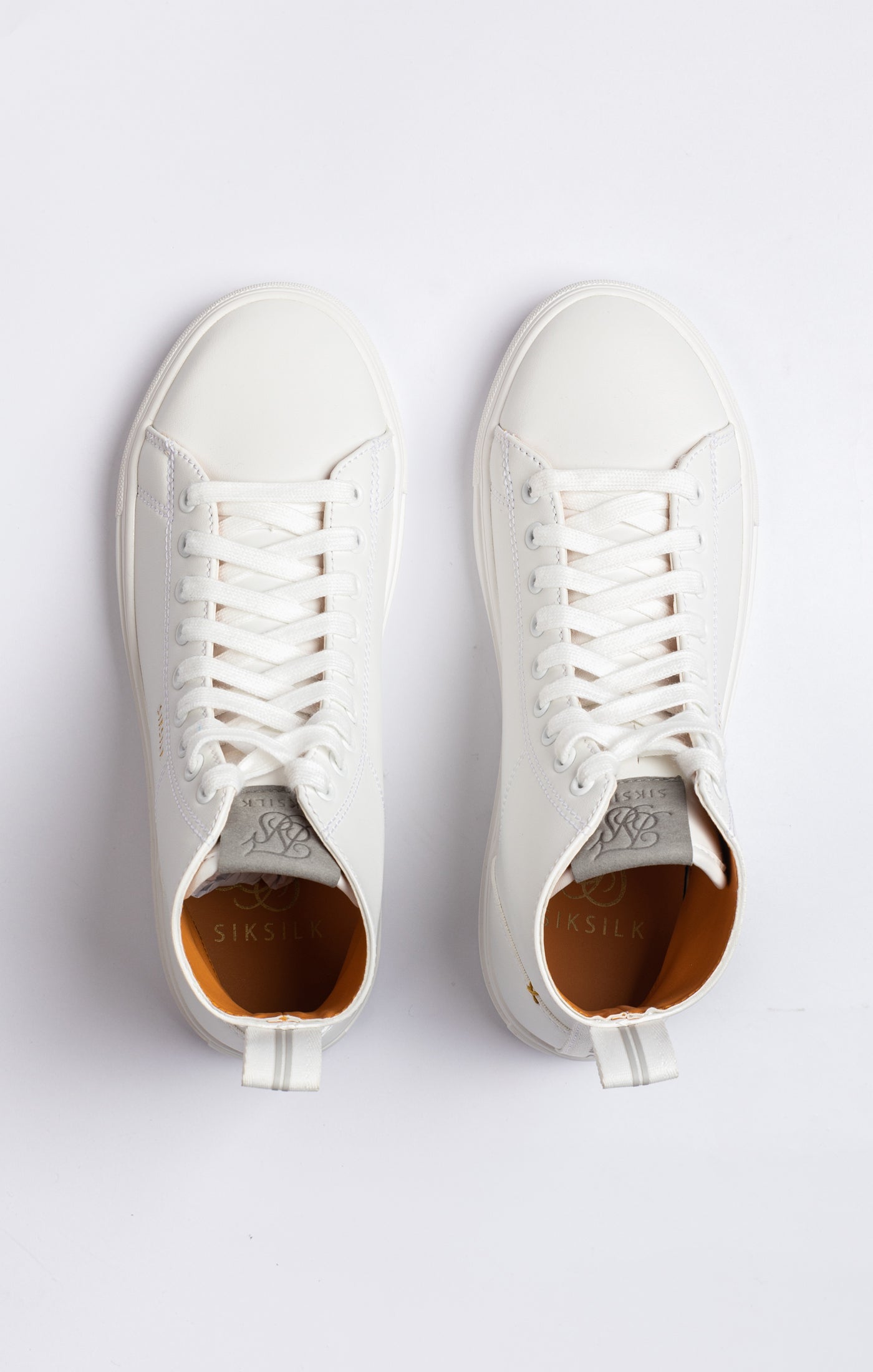 Sik silk clearance white trainers