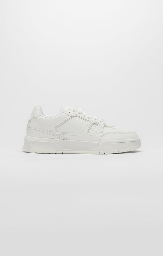 White Low-Top Court Trainer