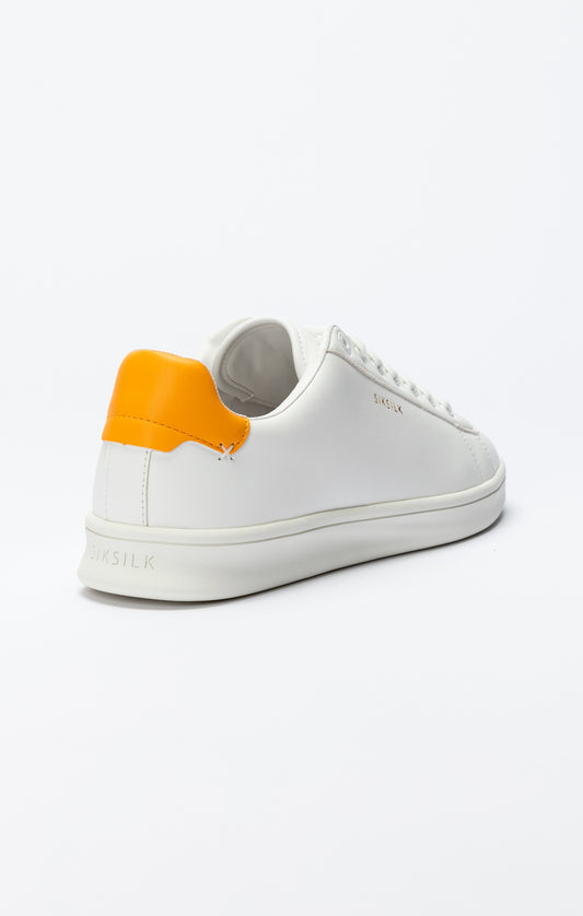White Low-Top Casual Trainer