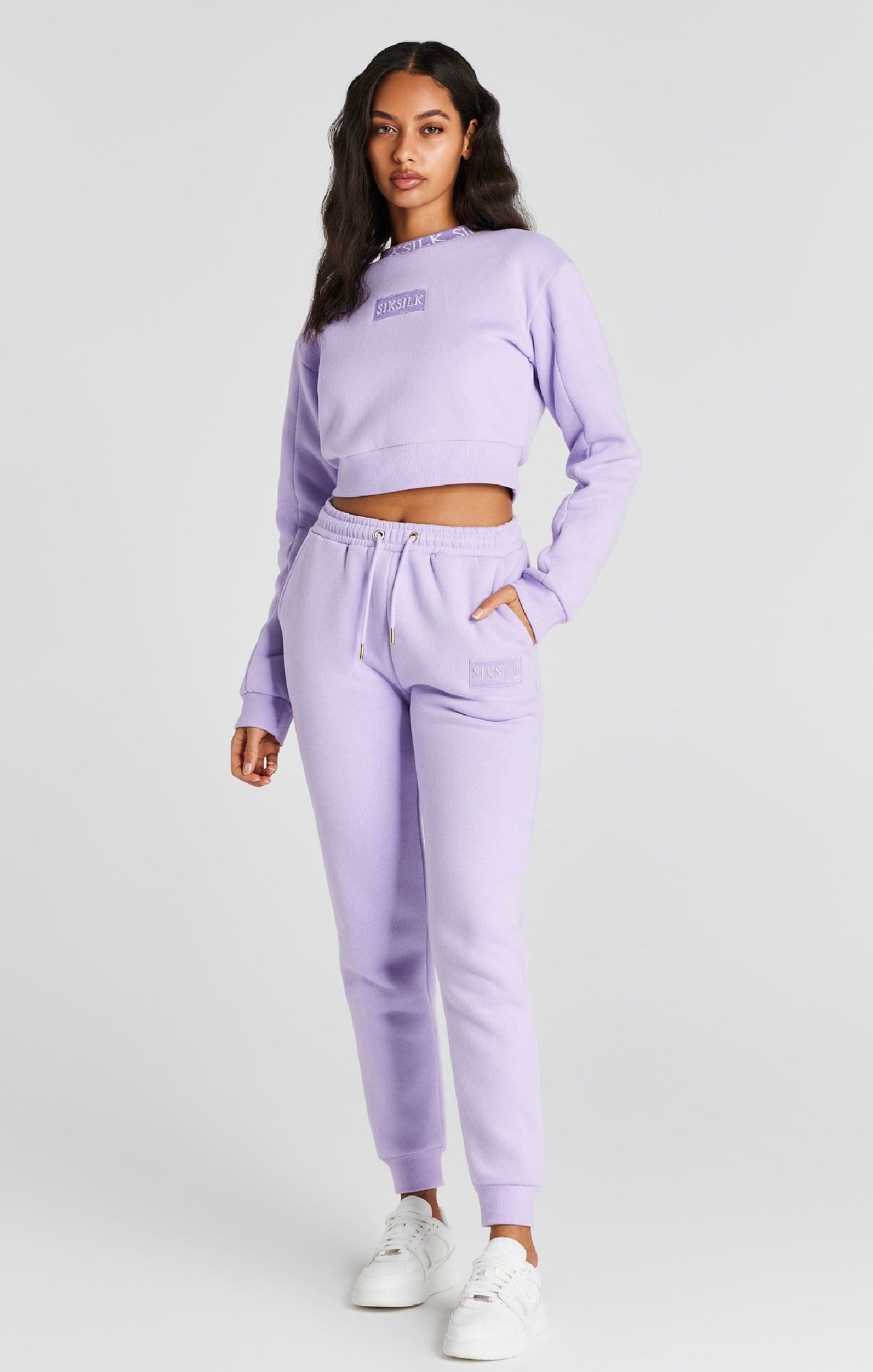 Lilac Crop Sweatshirt (2)