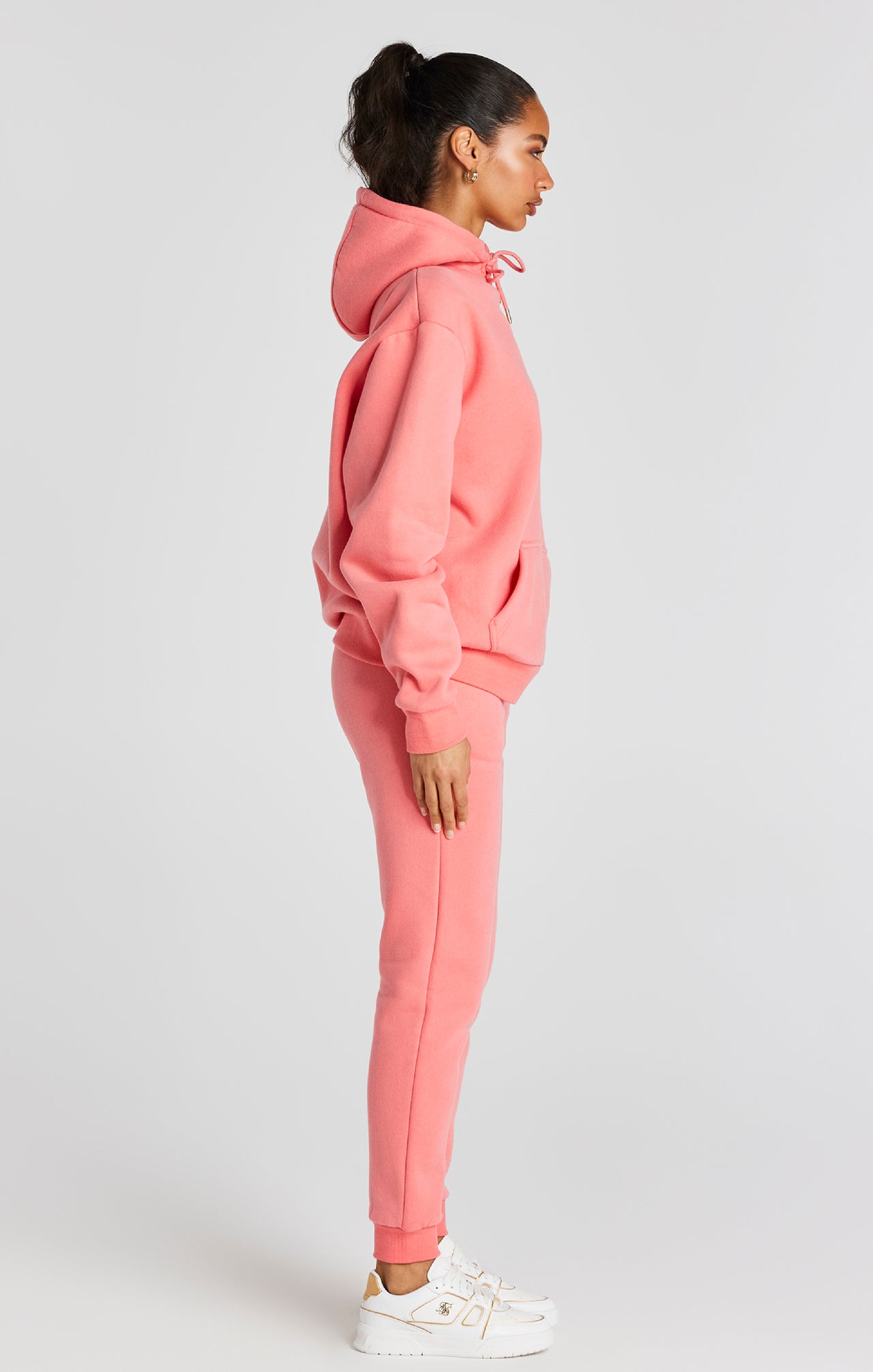 Coral Oversized Hoodie (3)