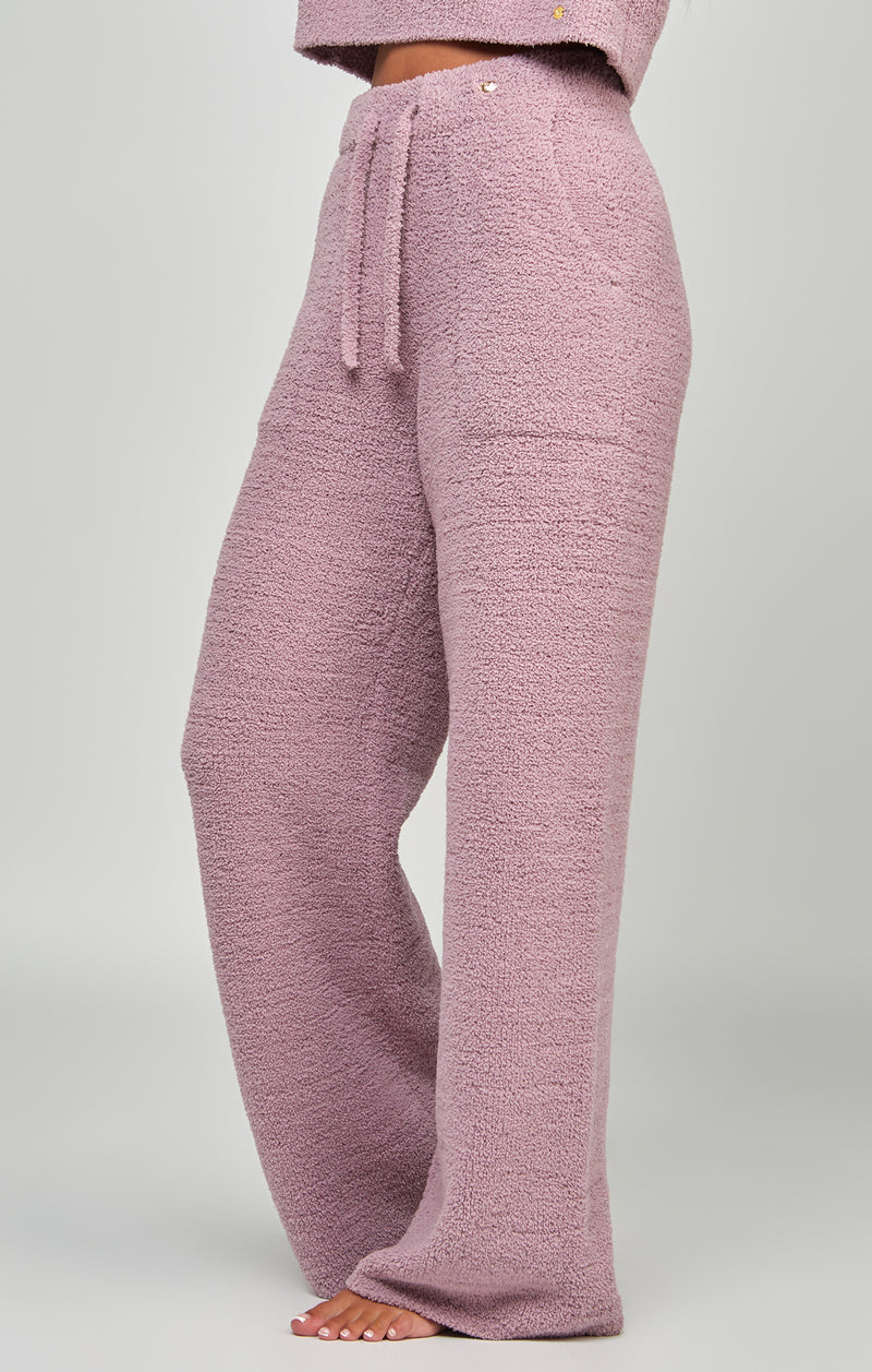 Lavender Wide Leg Lounge Pant