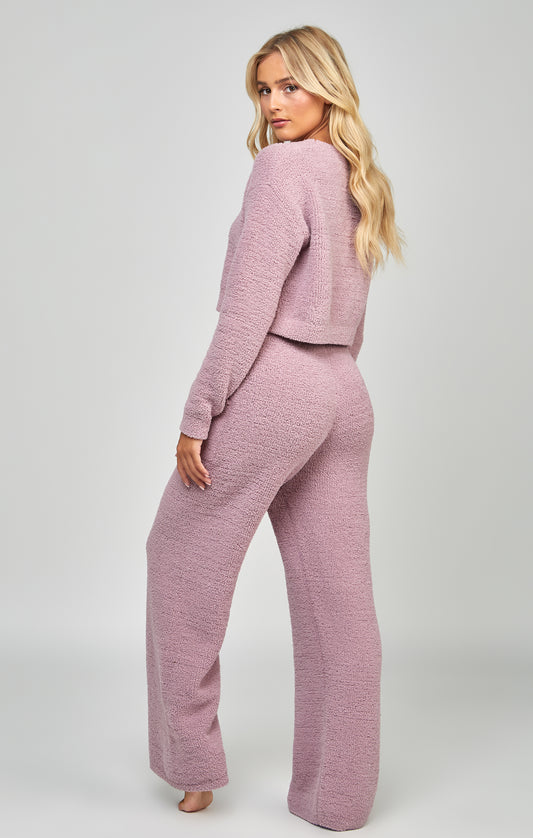 Lavender Wide Leg Lounge Pant