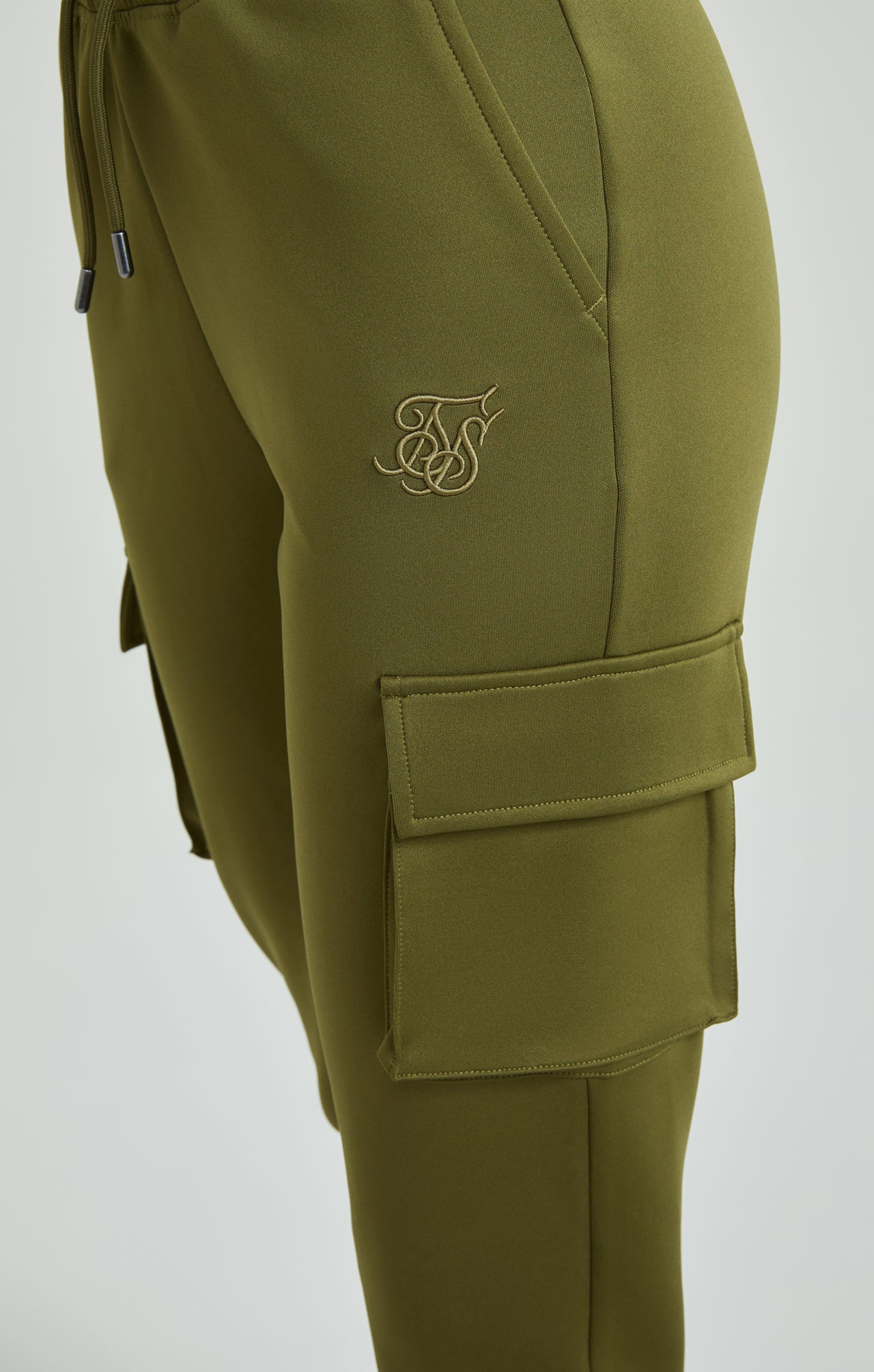 Khaki Cargo Pocket Track Pant (3)