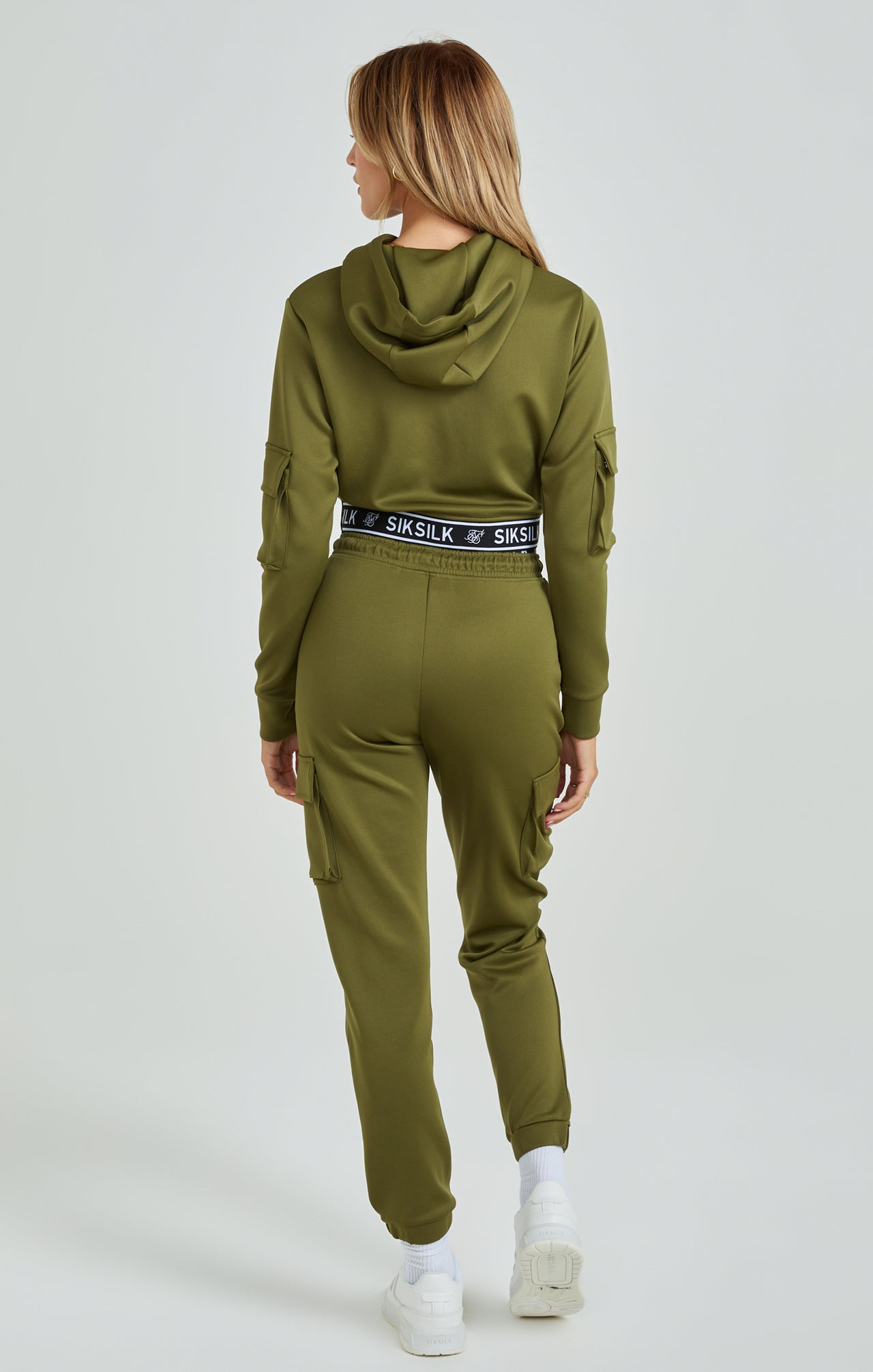 Khaki Cargo Pocket Track Pant (4)