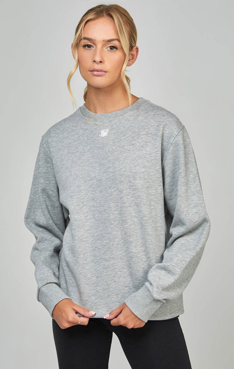 Grey Marl Essential Sweatshirt