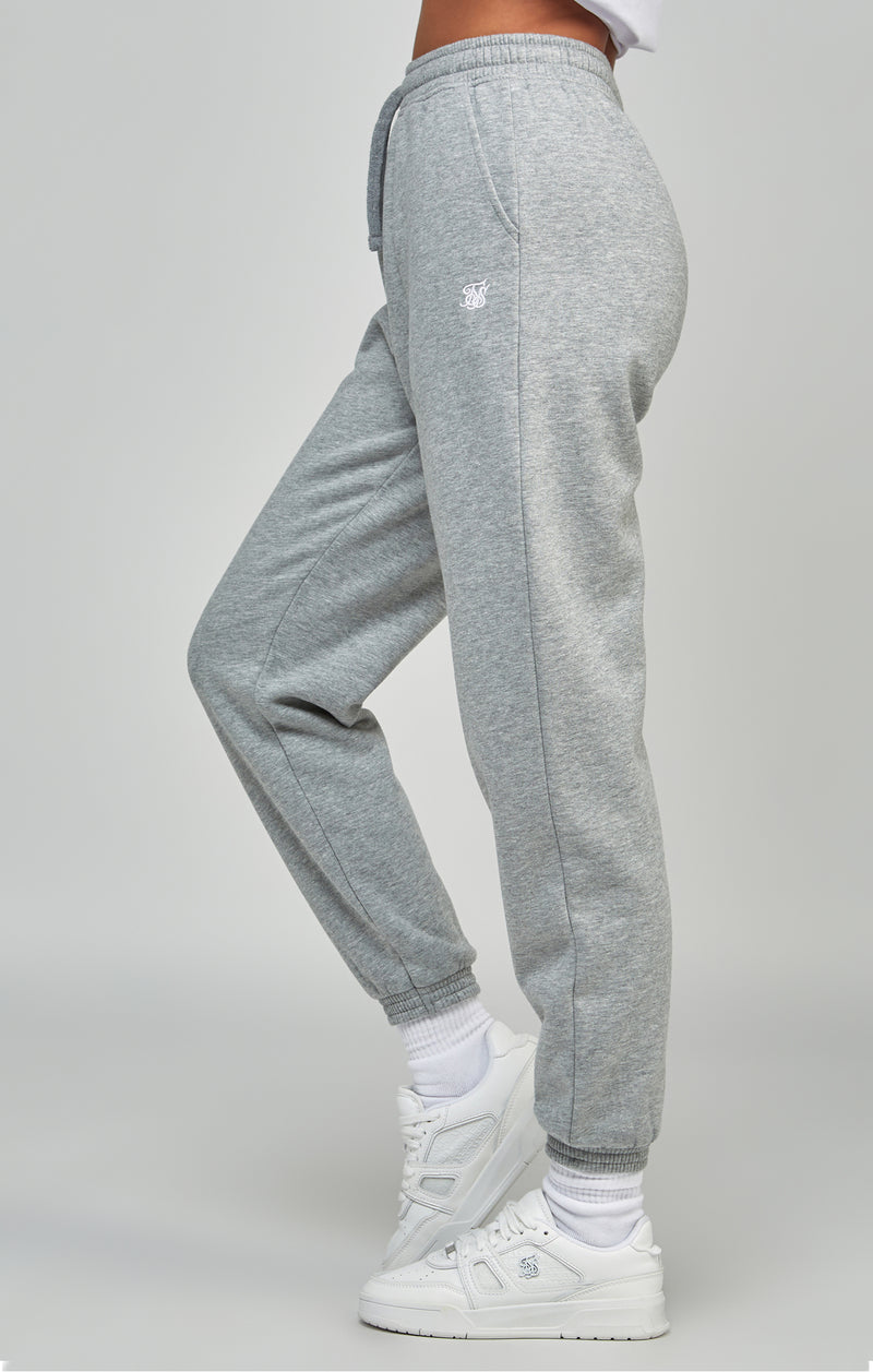 Grey Marl Essential Joggers (1)