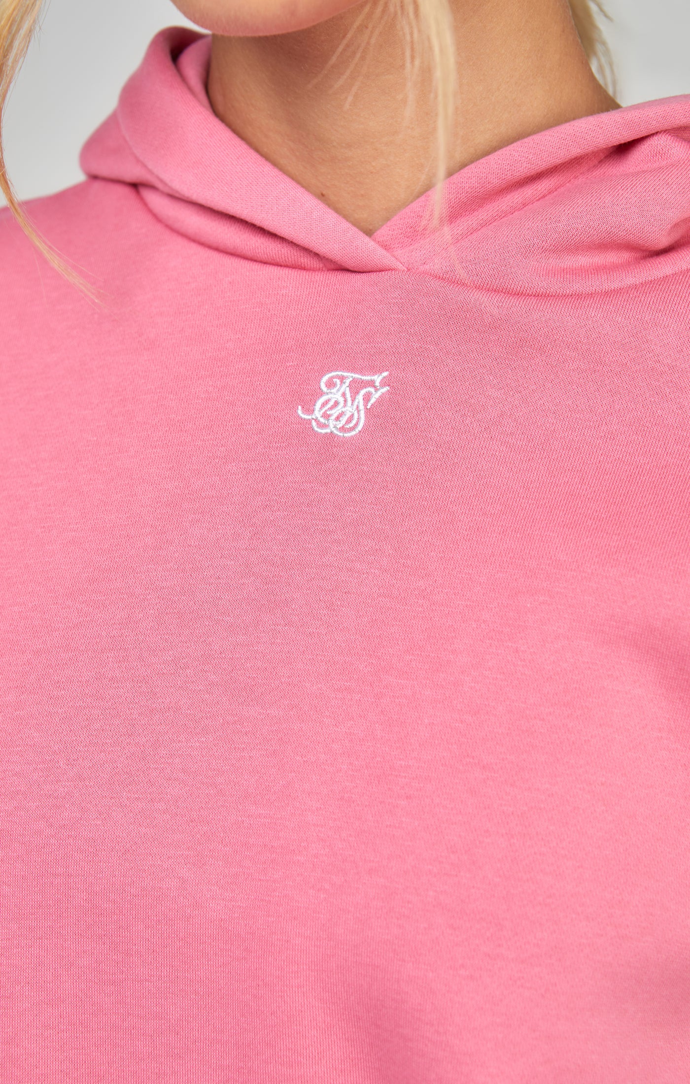 SikSilk Women s Pink Essential Overhead Hoodie