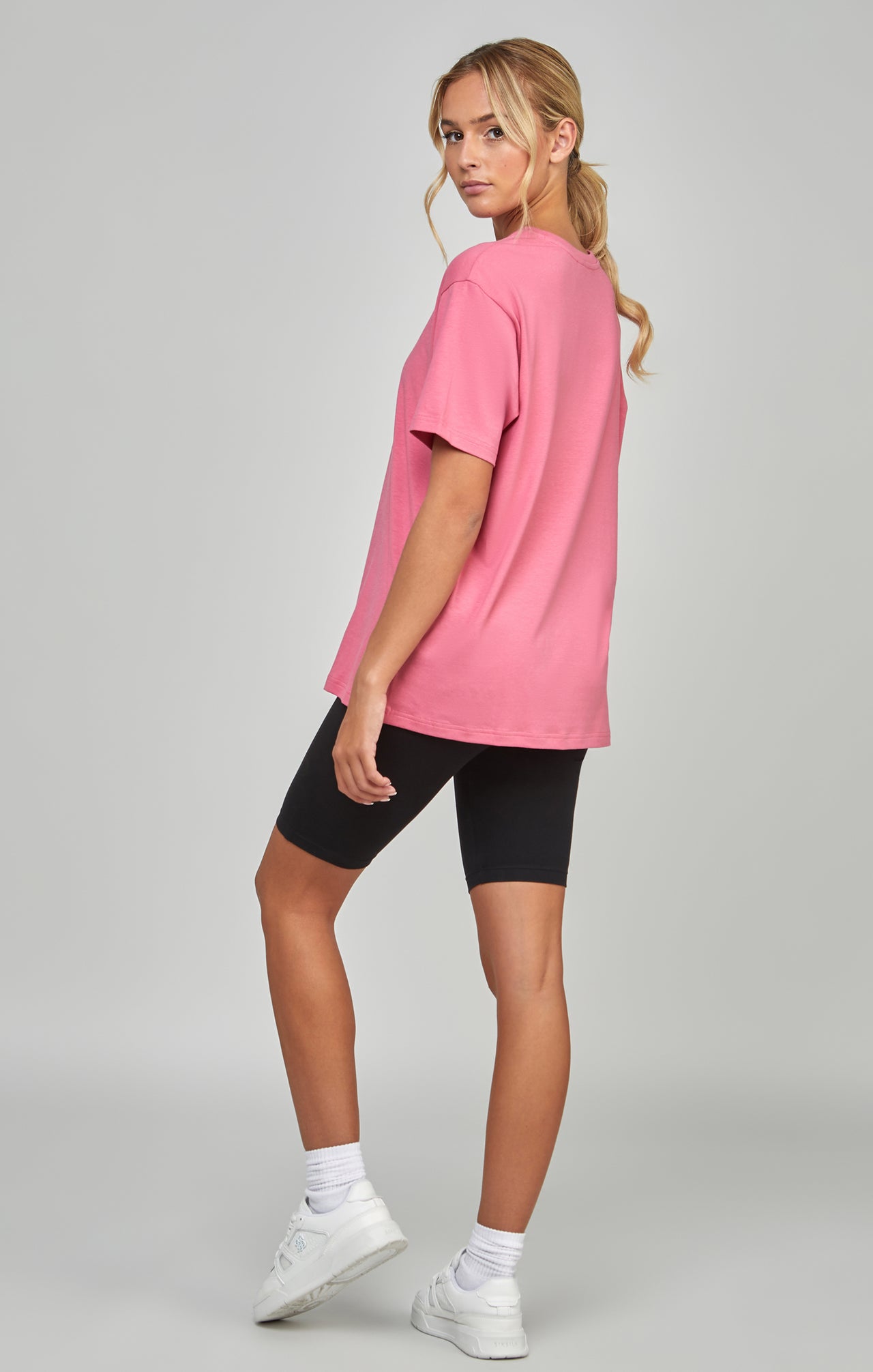 Pink Essential Boyfriend T-Shirt (4)