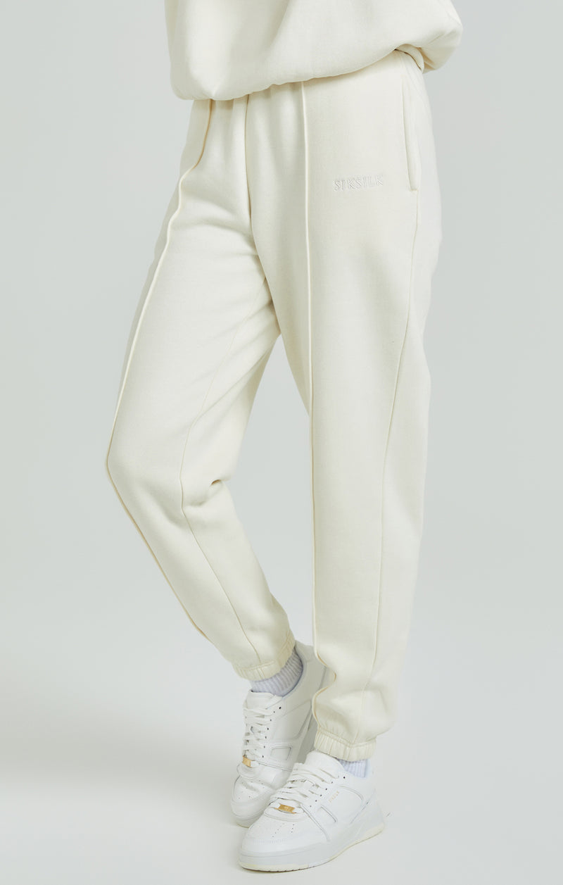 Ecru Oversized Joggers