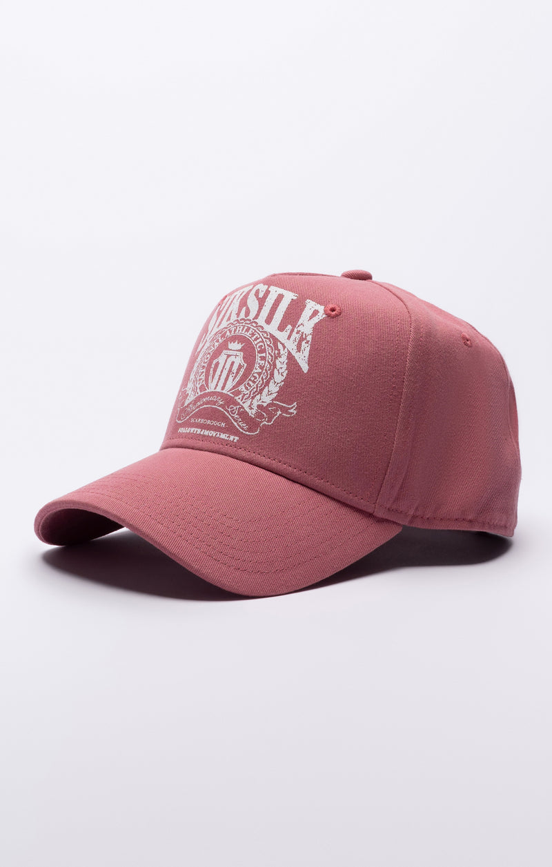 Pink Varsity Trucker