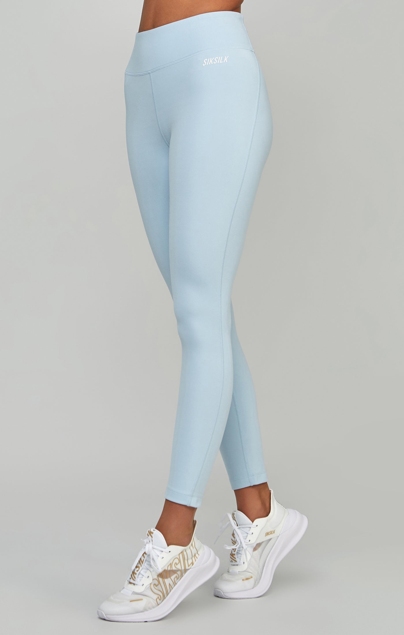 Load image into Gallery viewer, Blue Sports Essentials Leggings