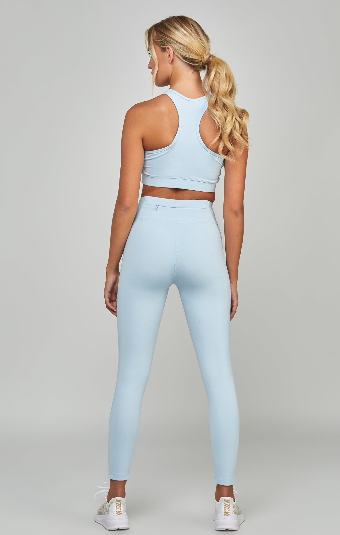 Load image into Gallery viewer, Blue Sports Essentials Leggings (2)