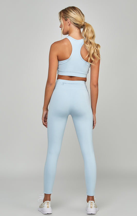Blue Sports Essentials Leggings