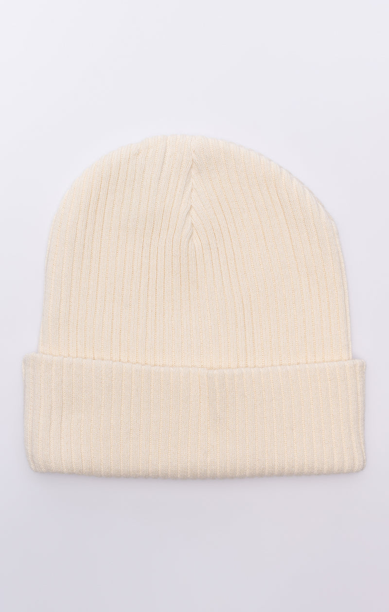 Ecru Core Beanie (1)