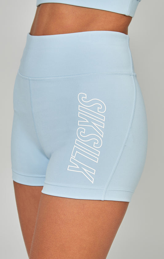 Blue Sports Essential Booty Shorts