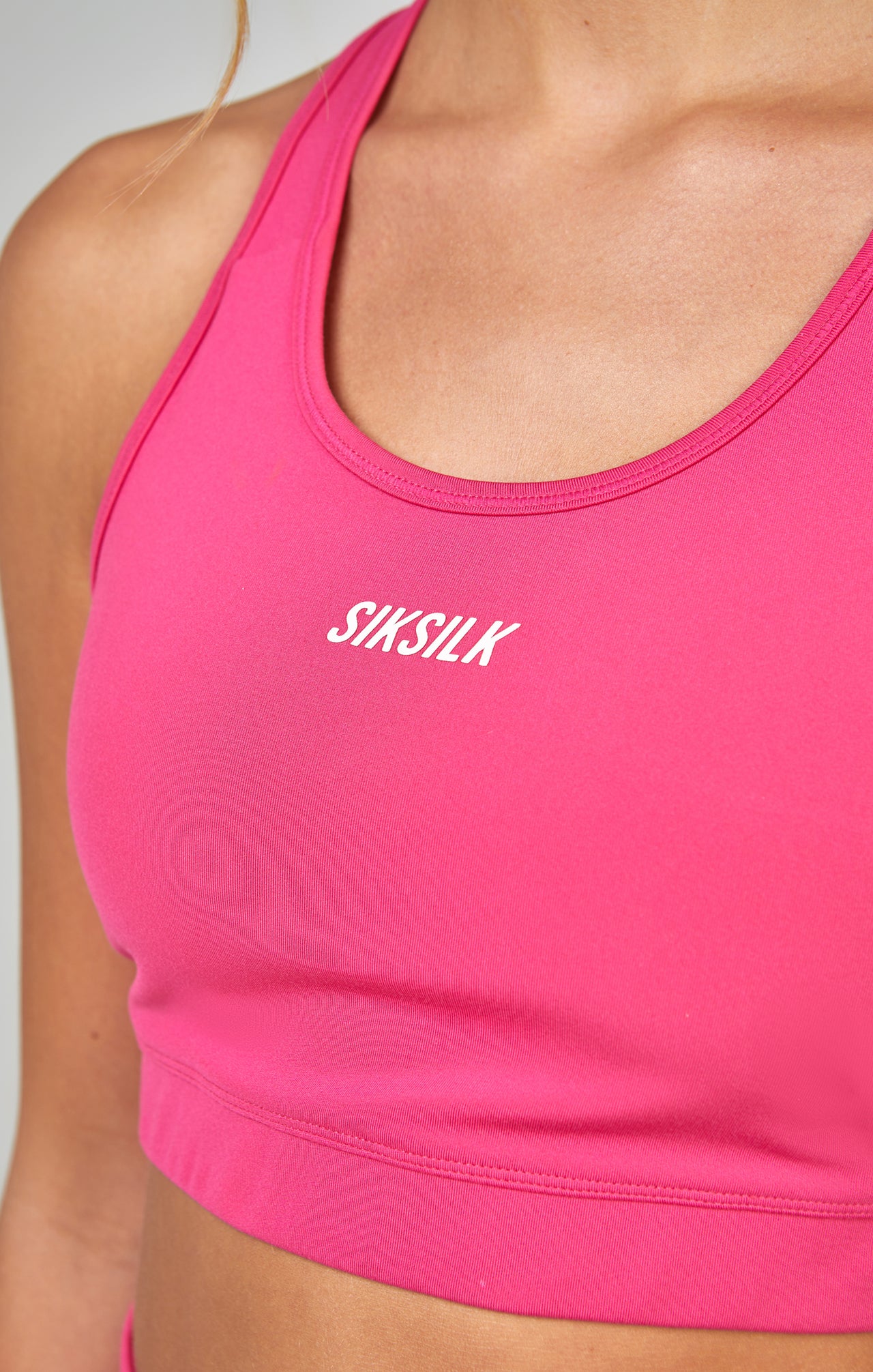 Pink Sports Essential Crop Top (2)