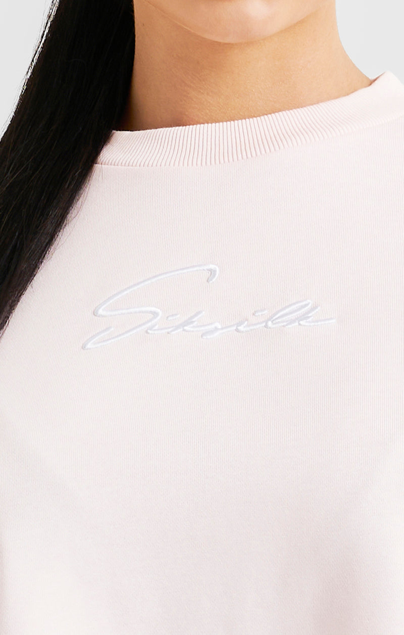 Pink Signature Sweatshirt (1)