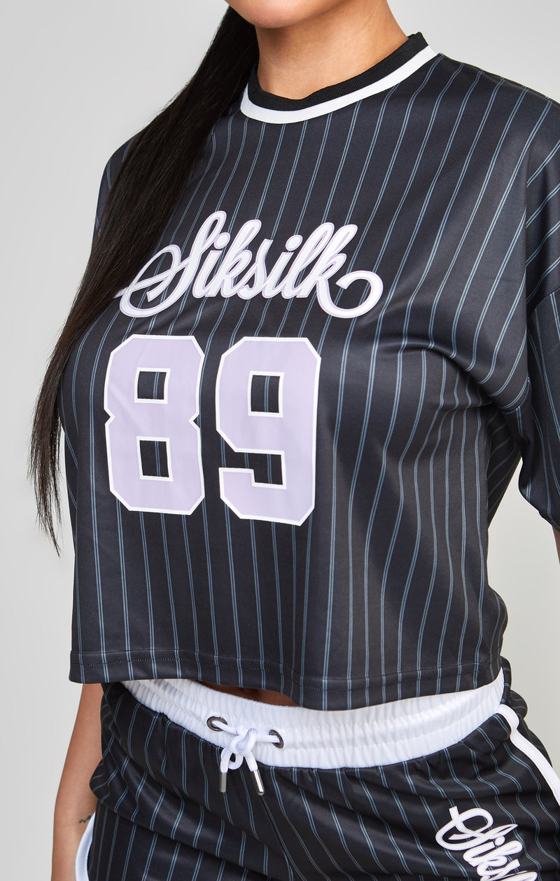 Black Pinstripe Basketball Vest (1)