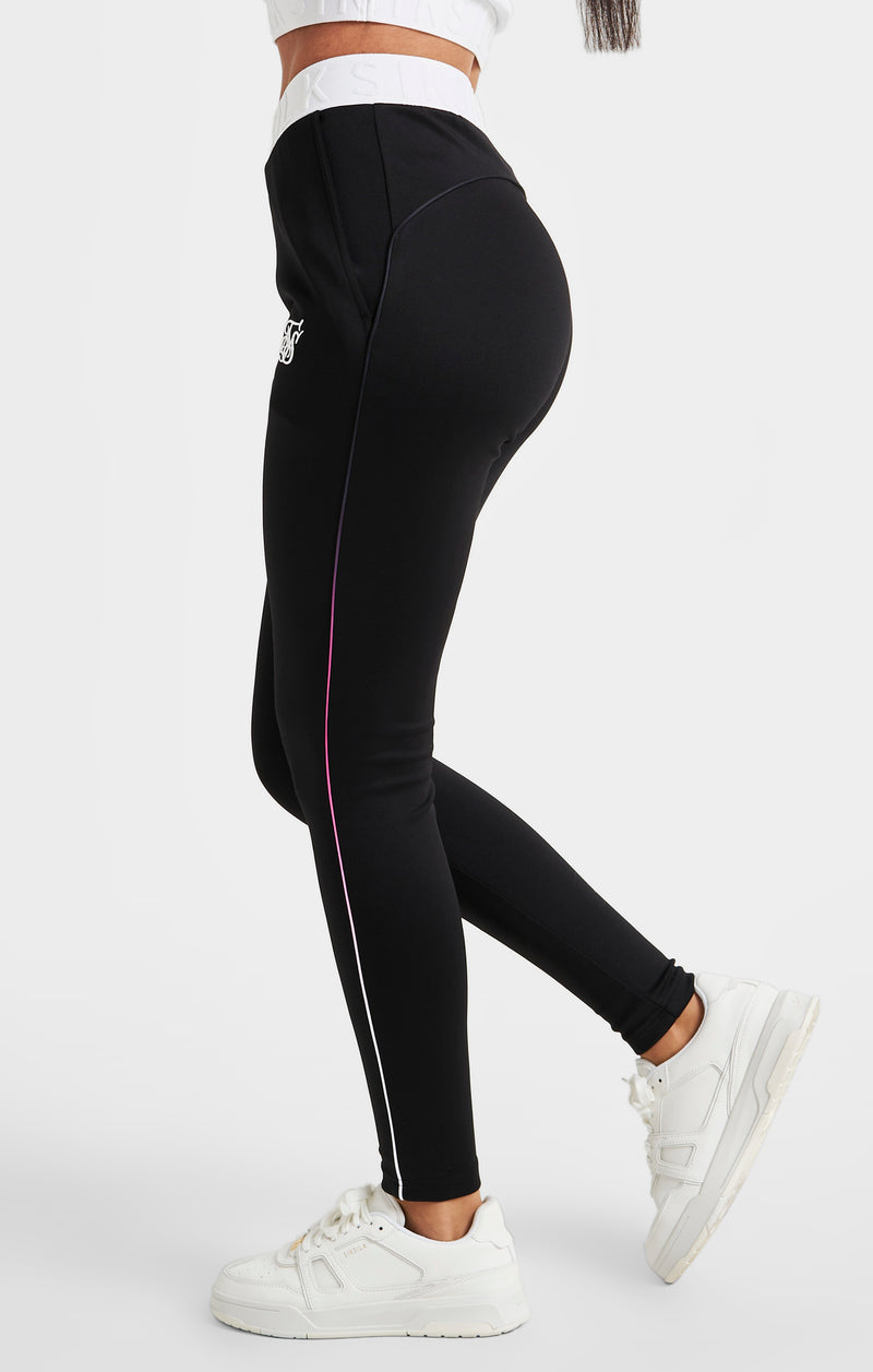 Black Fade Piping Track Pant (1)