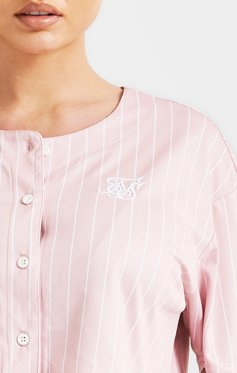 Pink Crop Baseball Top (1)