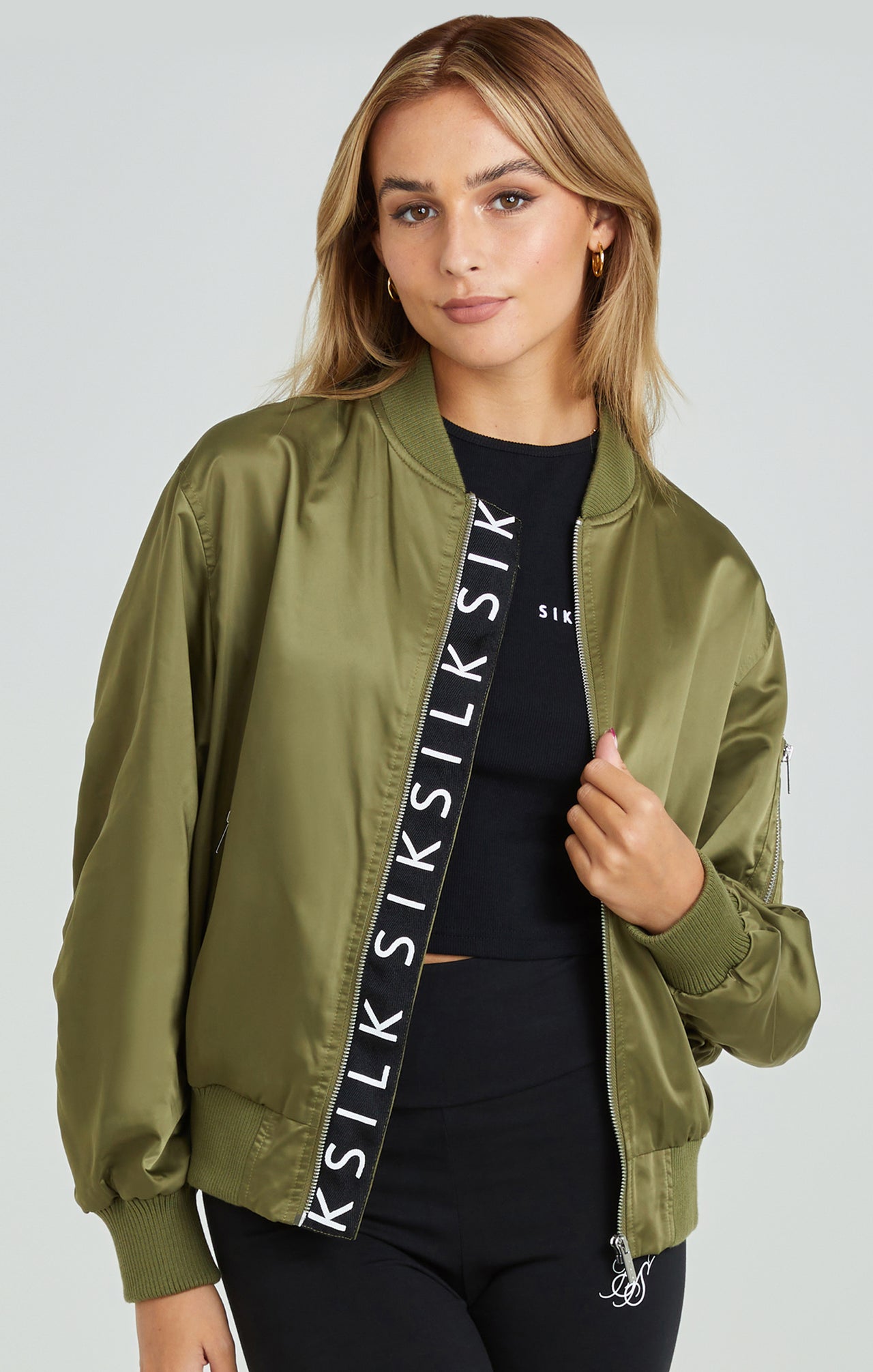 Khaki Classic Bomber