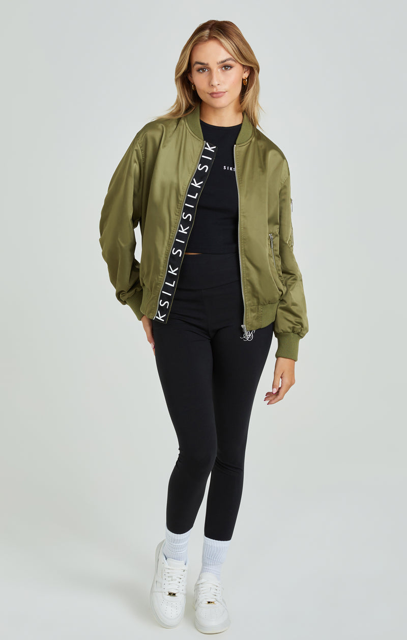 Khaki Classic Bomber (1)