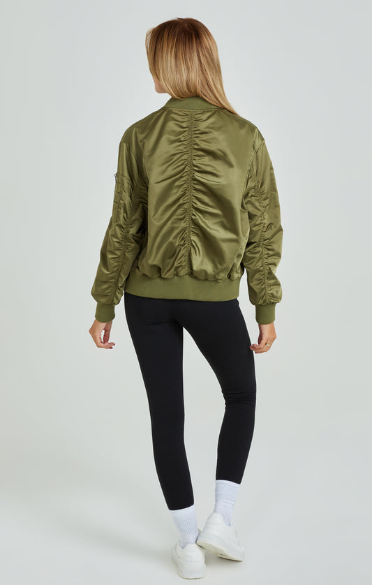 Khaki Classic Bomber