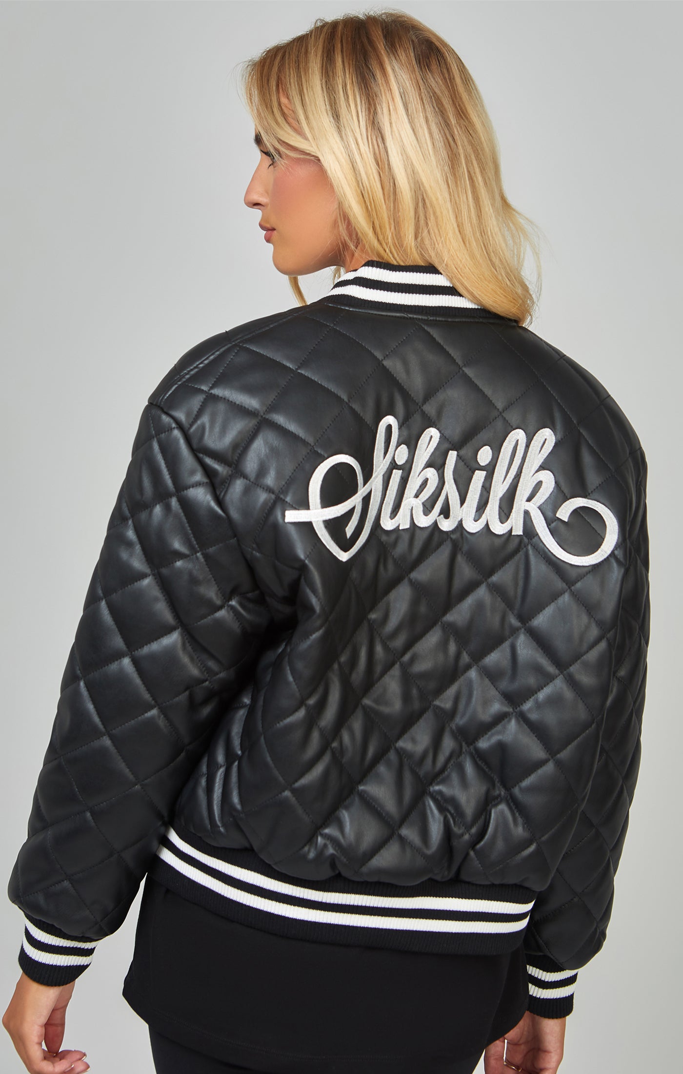 Sik silk sale women's jacket