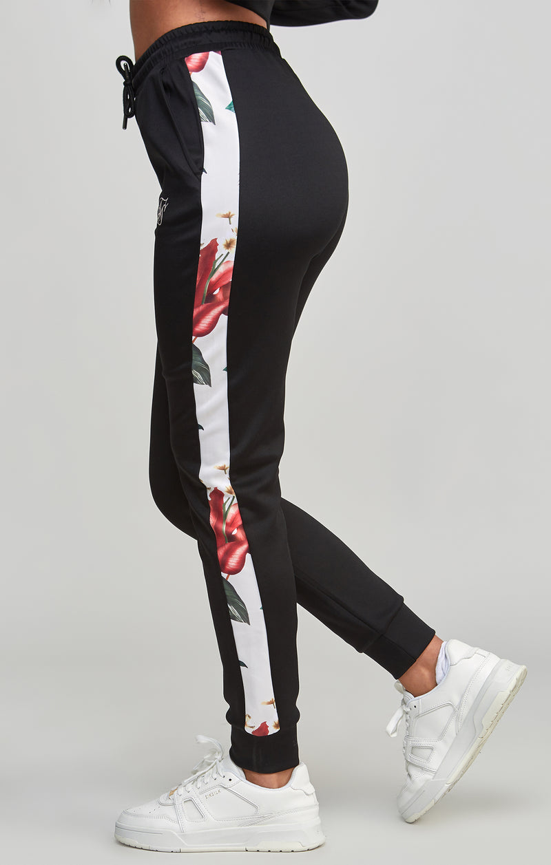 Black Retro Tropics Track Pant (1)