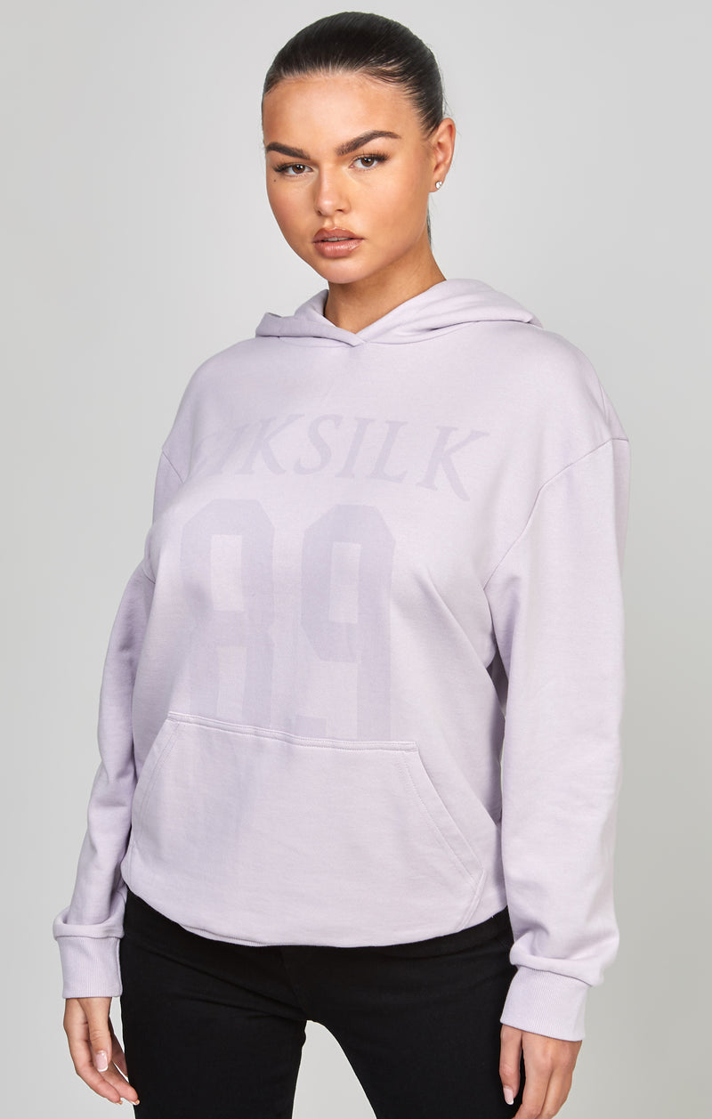 Purple Oversized 89 Hoodie