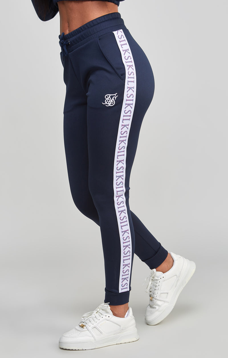 Navy Medley Tape Track Pant